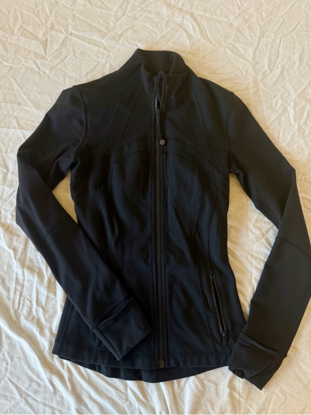 lululemon athletica Black Zip-Up Performance Jacket